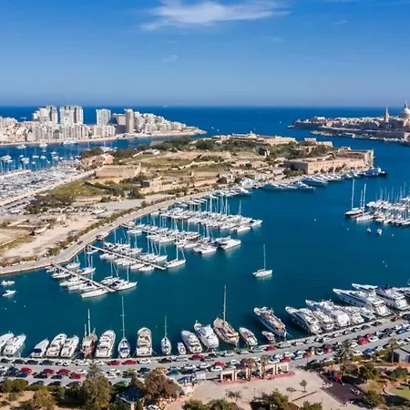 Lejlighed Bright & Airy 2br Close To Valletta & Sliema Tal Guardamangia