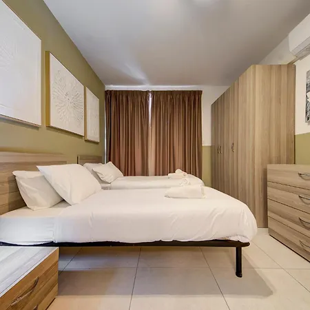 Bright & Airy 2br Close To Valletta & Sliema Apartment Gwardamanga