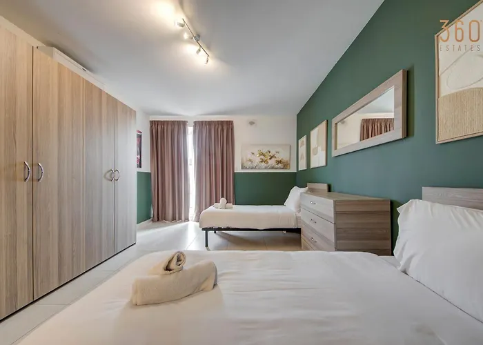 Bright & Airy 2br Close To Valletta & Sliema *