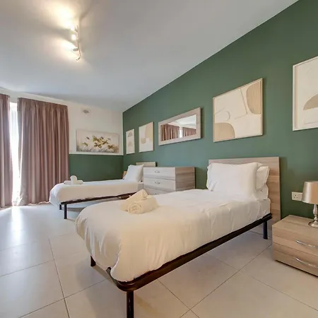 Appartement Bright & Airy 2br Close To Valletta & Sliema Tal Guardamangia